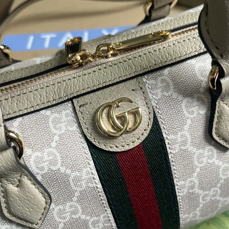 Gucci 772061 Gucci Ophidia GG Small top handle bag oatmeal
