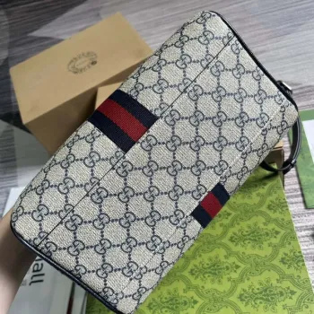 Gucci 772061 Gucci Ophidia GG Small top handle bag Black