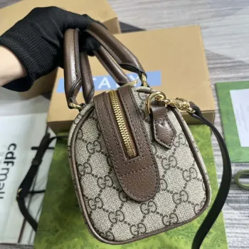Gucci 772053 Gucci Ophidia GG Mini top handle bag Beige
