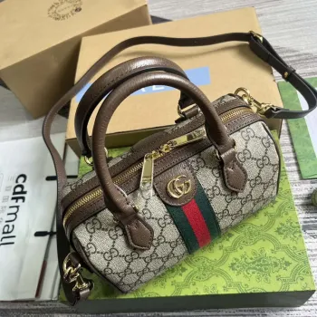 Gucci 772053 Gucci Ophidia GG Mini top handle bag Beige