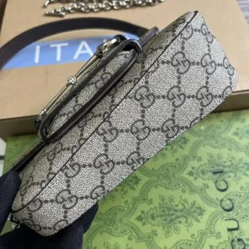 Gucci 774209 Gucci Horsebit 1955 Mini Shoulder Bag