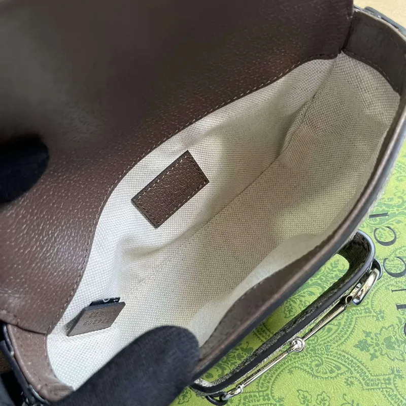 Gucci 774209 Gucci Horsebit 1955 Mini Shoulder Bag