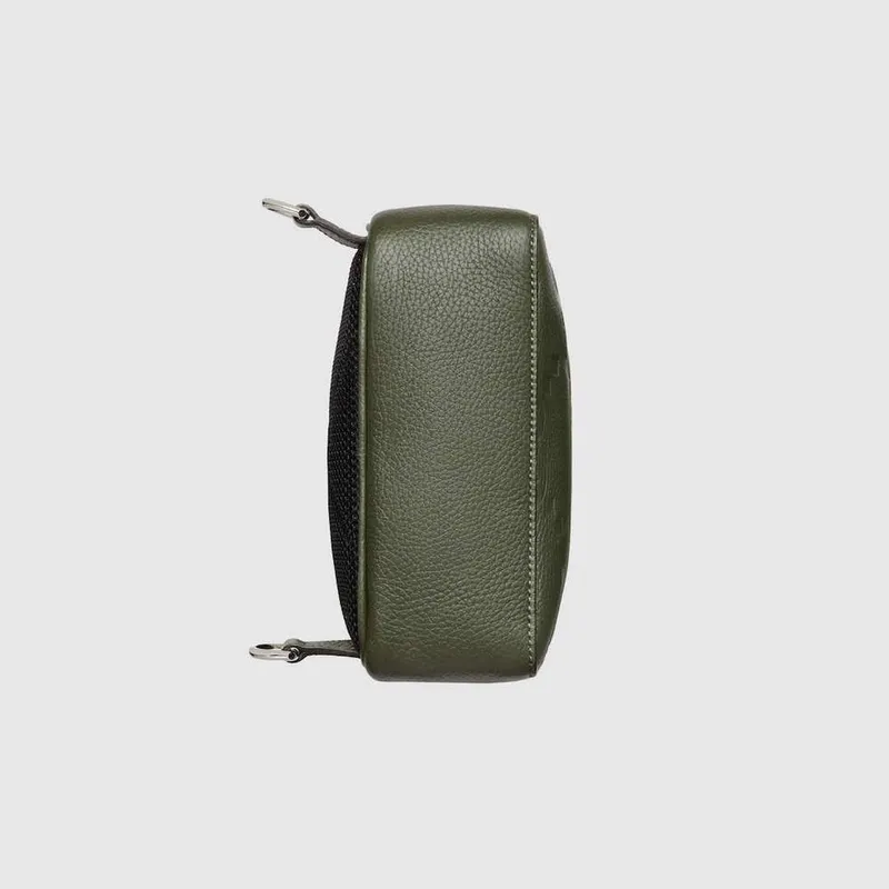 Gucci 766937 Jumbo GG Crossbody Bag Dark green