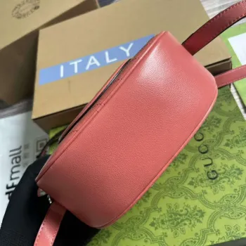 Gucci 760175 Blondie Mini Shoulder Bag Pink