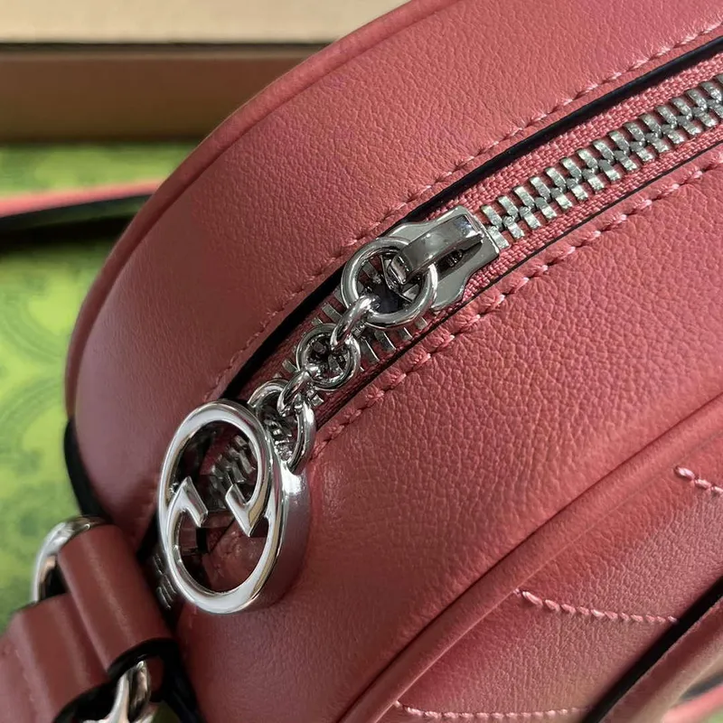 Gucci 760175 Blondie Mini Shoulder Bag Pink