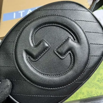 Gucci 760175 Blondie Mini Shoulder Bag Black