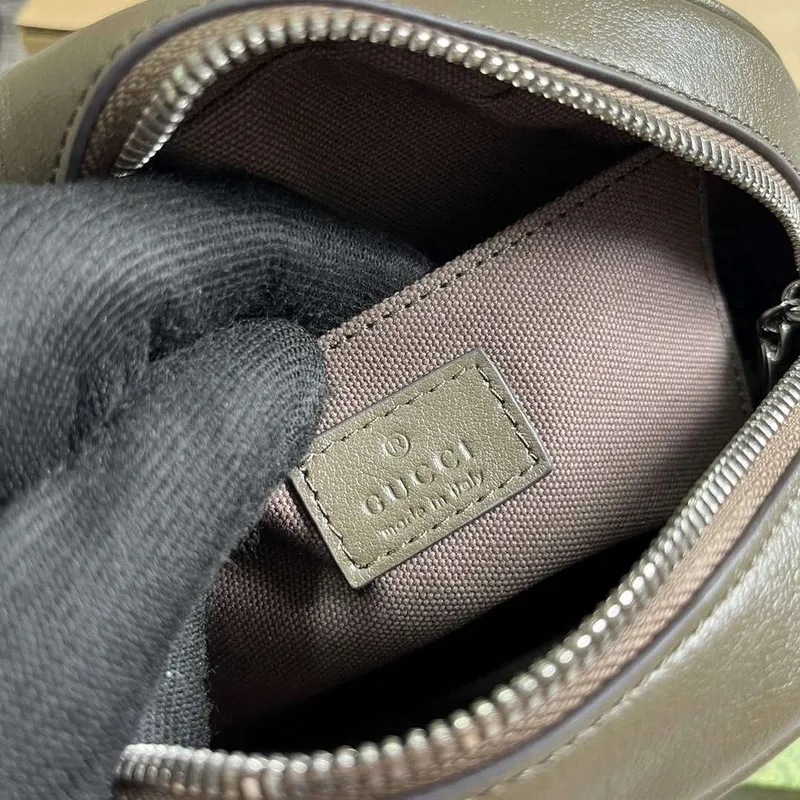 Gucci 760175 Blondie Mini Shoulder Bag Brown