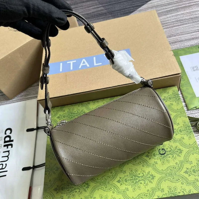 Gucci 760170 Gucci Blondie Mini Shoulder Bag Brown