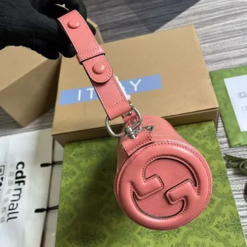 Gucci 760170 Gucci Blondie Mini Shoulder Bag Pink