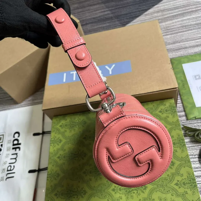 Gucci 760170 Gucci Blondie Mini Shoulder Bag Pink