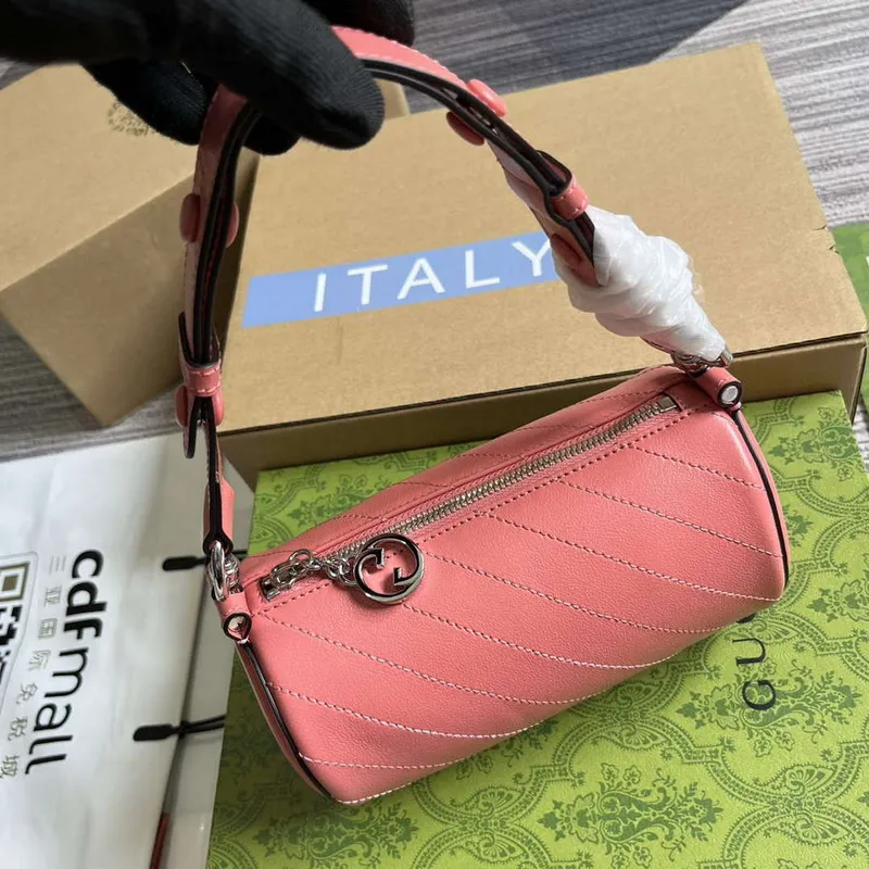 Gucci 760170 Gucci Blondie Mini Shoulder Bag Pink