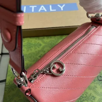 Gucci 760170 Gucci Blondie Mini Shoulder Bag Pink