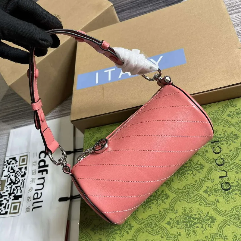 Gucci 760170 Gucci Blondie Mini Shoulder Bag Pink