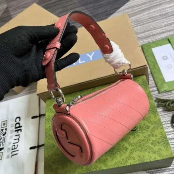 Gucci 760170 Gucci Blondie Mini Shoulder Bag Pink