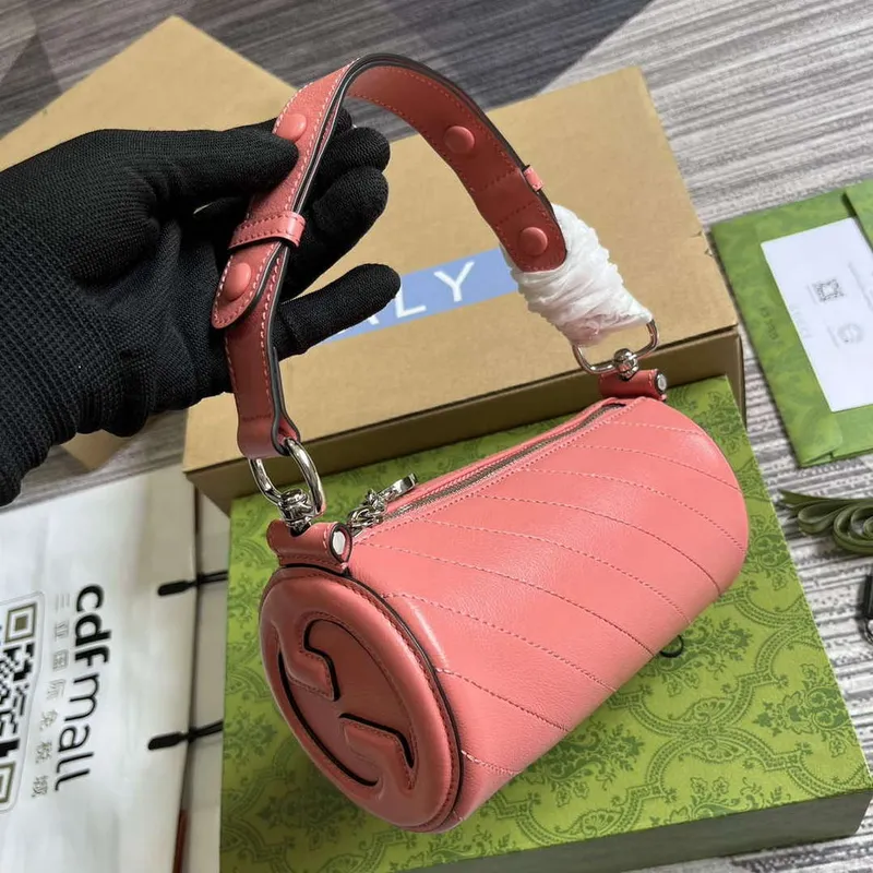 Gucci 760170 Gucci Blondie Mini Shoulder Bag Pink