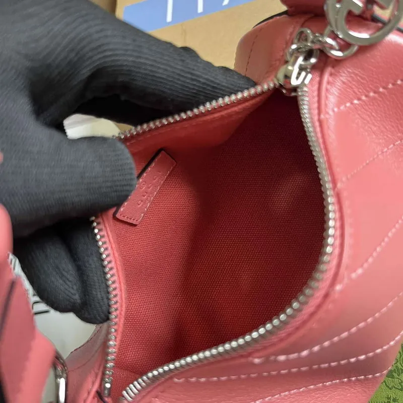 Gucci 760170 Gucci Blondie Mini Shoulder Bag Pink