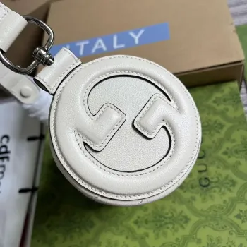 Gucci 760170 Gucci Blondie Mini Shoulder Bag White