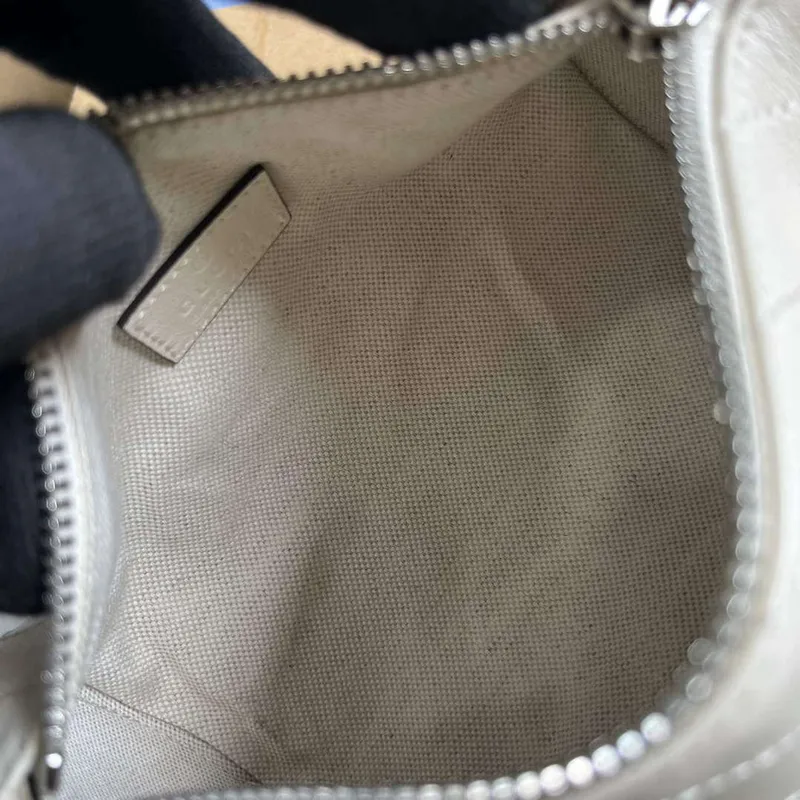 Gucci 760170 Gucci Blondie Mini Shoulder Bag White