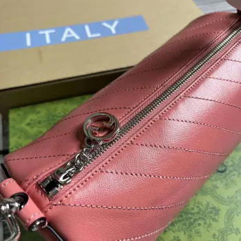 Gucci 760169 Gucci Blondie Small Shoulder Bag Pink