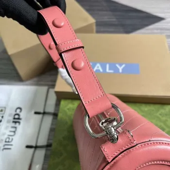 Gucci 760169 Gucci Blondie Small Shoulder Bag Pink
