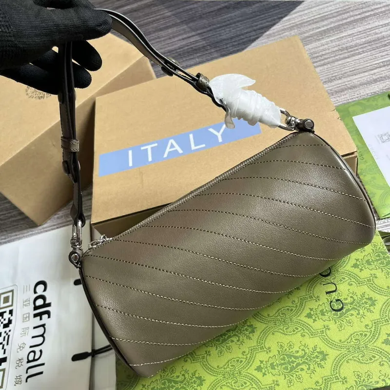 Gucci 760169 Gucci Blondie Small Shoulder Bag Brown