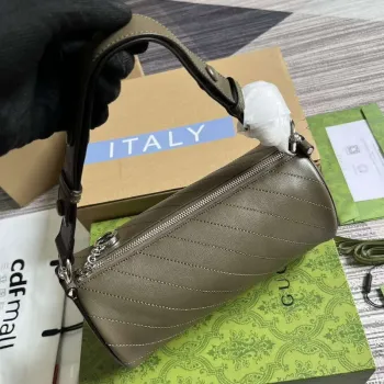 Gucci 760169 Gucci Blondie Small Shoulder Bag Brown