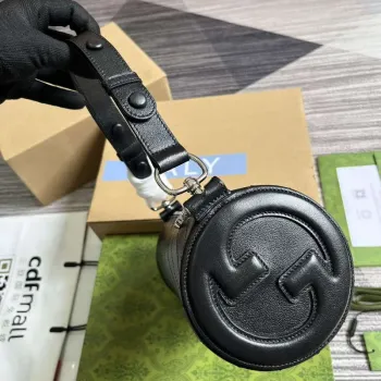 Gucci 760169 Gucci Blondie Small Shoulder Bag Black