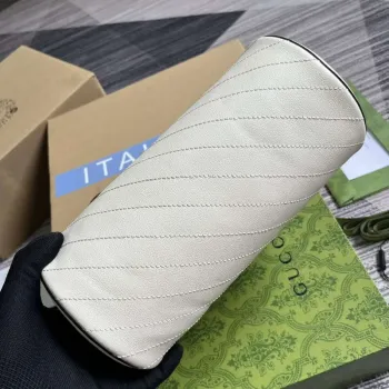 Gucci 760169 Gucci Blondie Small Shoulder Bag White