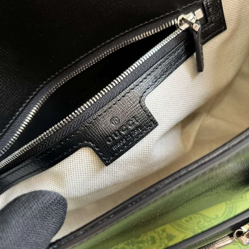 Gucci 764155 Gucci Horsebit 1955 Shoulder Bag Black