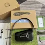 Gucci 774209 Gucci Horsebit 1955 Mini Shoulder Bag Black