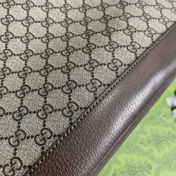 Gucci 739730 Ophidia Medium Tote Bag Brown canvas