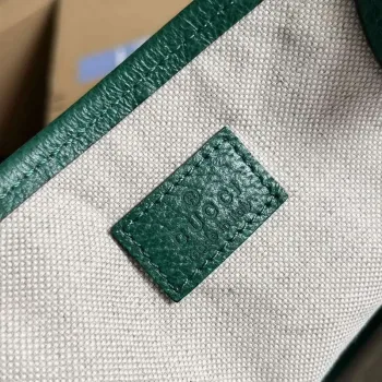 Gucci 739730 Ophidia Medium Tote Bag Green leather