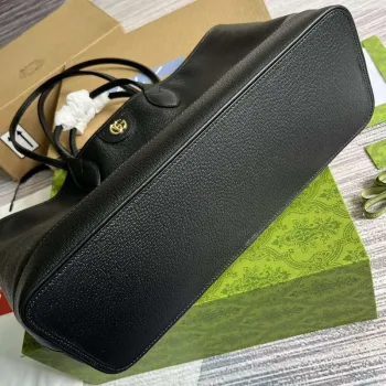 Gucci 739730 Ophidia Medium Tote Bag Black leather