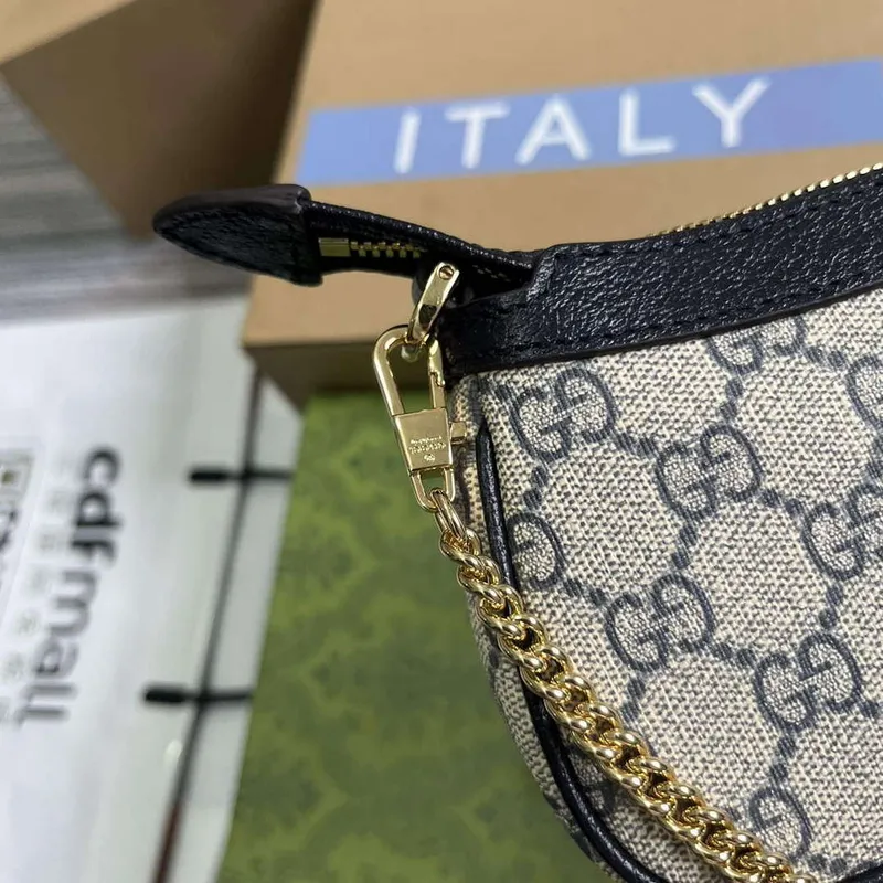 Gucci 764960 Ophidia Mini Bag Dark Blue