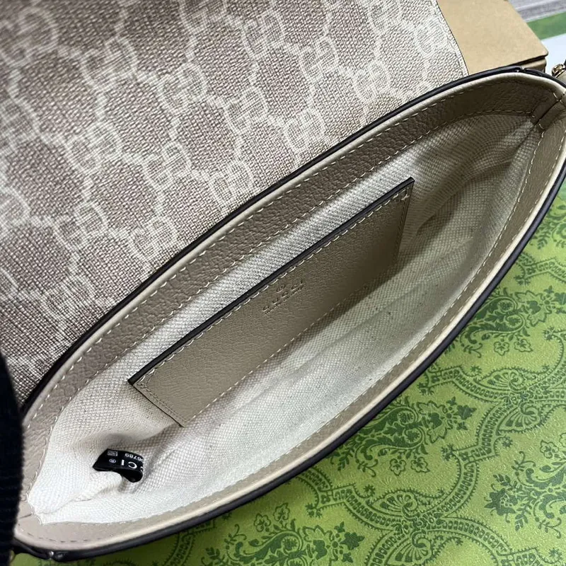 Gucci 764961 Ophidia Mini Bag Oatmeal
