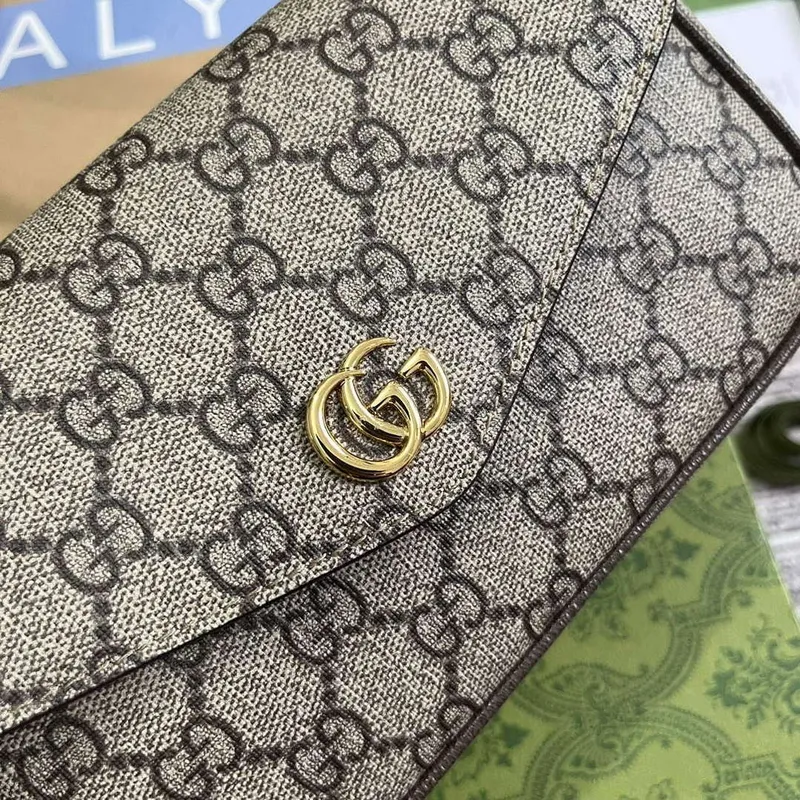 Gucci 764961 Ophidia Mini Bag Brown