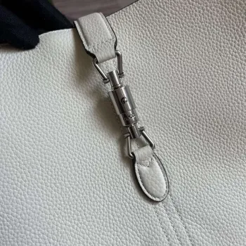 Gucci 763103 Jackie 1961 Small Shoulder Bag White