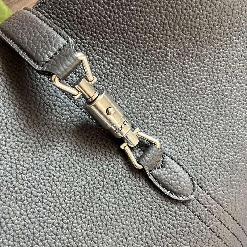 Gucci 763103 Jackie 1961 Small Shoulder Bag Black