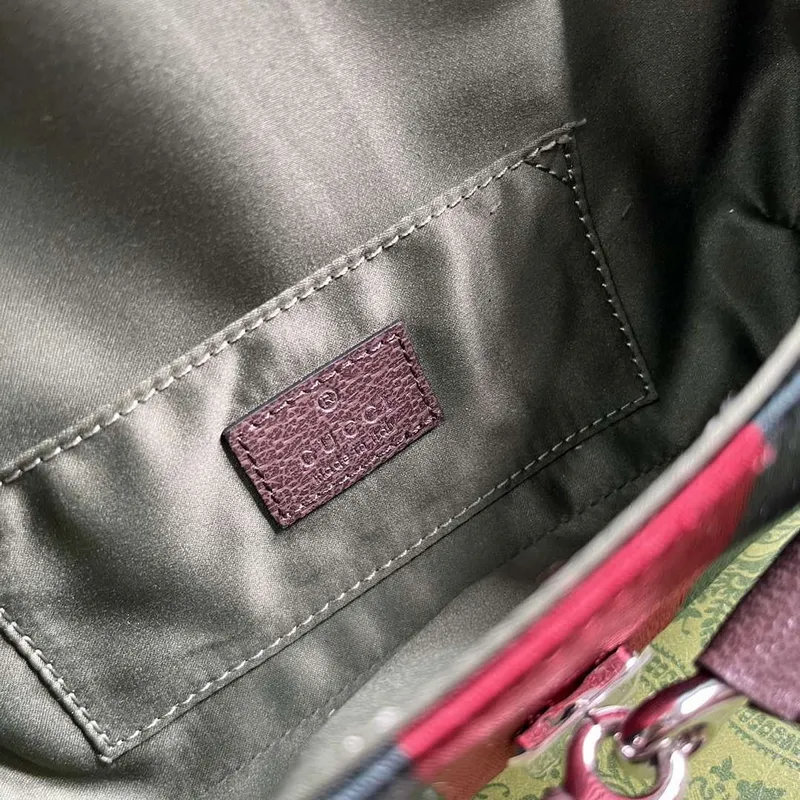 Gucci 764339 Gucci Horsebit Chain Small Shoulder Bag Brown