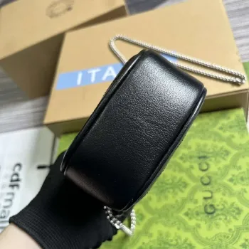 Gucci 760315 Gucci Blondie Mini Bag Black