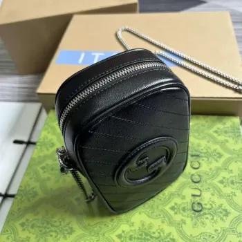 Gucci 760315 Gucci Blondie Mini Bag Black