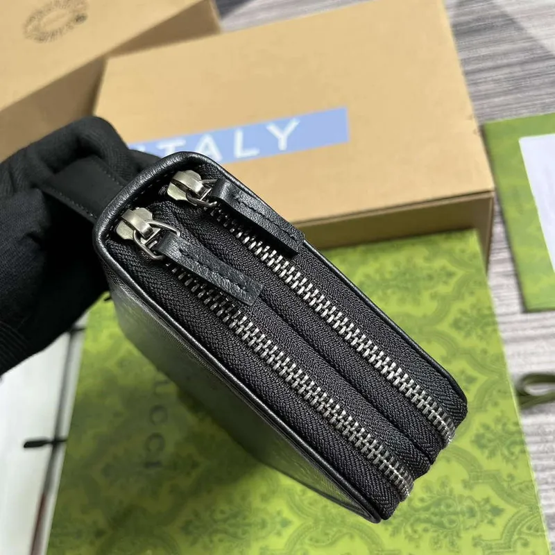 Gucci 336298 Travel Document Package Black