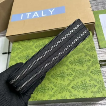 Gucci 336298 Travel Document Package Black