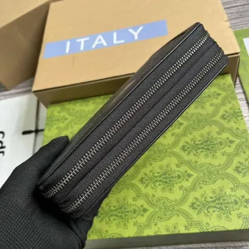 Gucci 358933 GG Travel Document Package Black