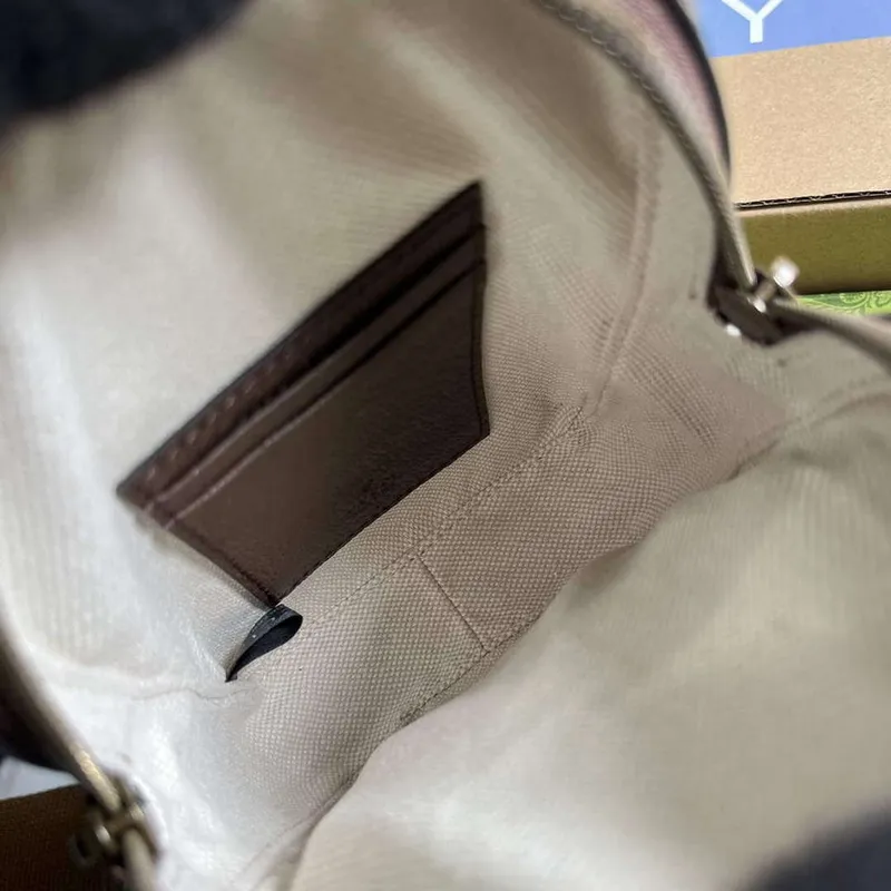 Gucci 752565 Ophidia GG Mini Bag Brown