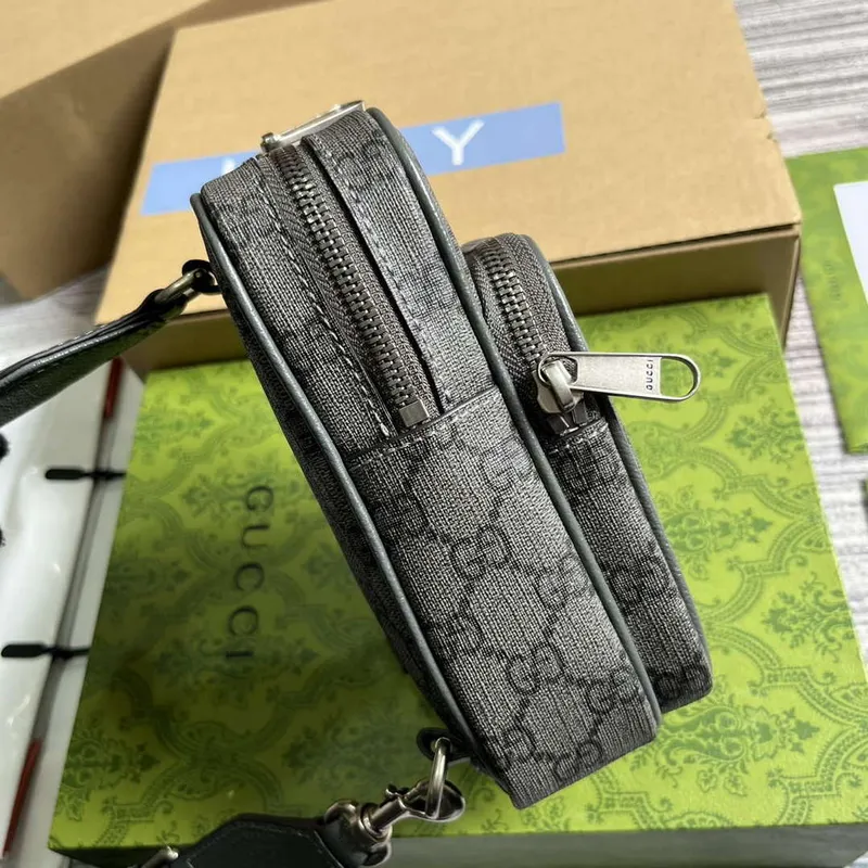 Gucci 752565 Ophidia GG Mini Bag Grey