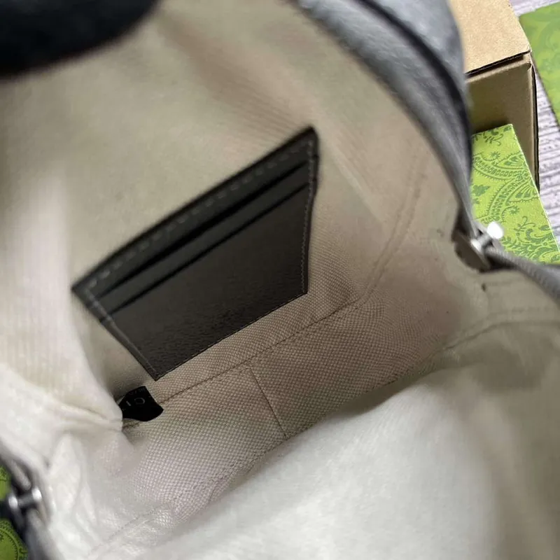 Gucci 752565 Ophidia GG Mini Bag Grey