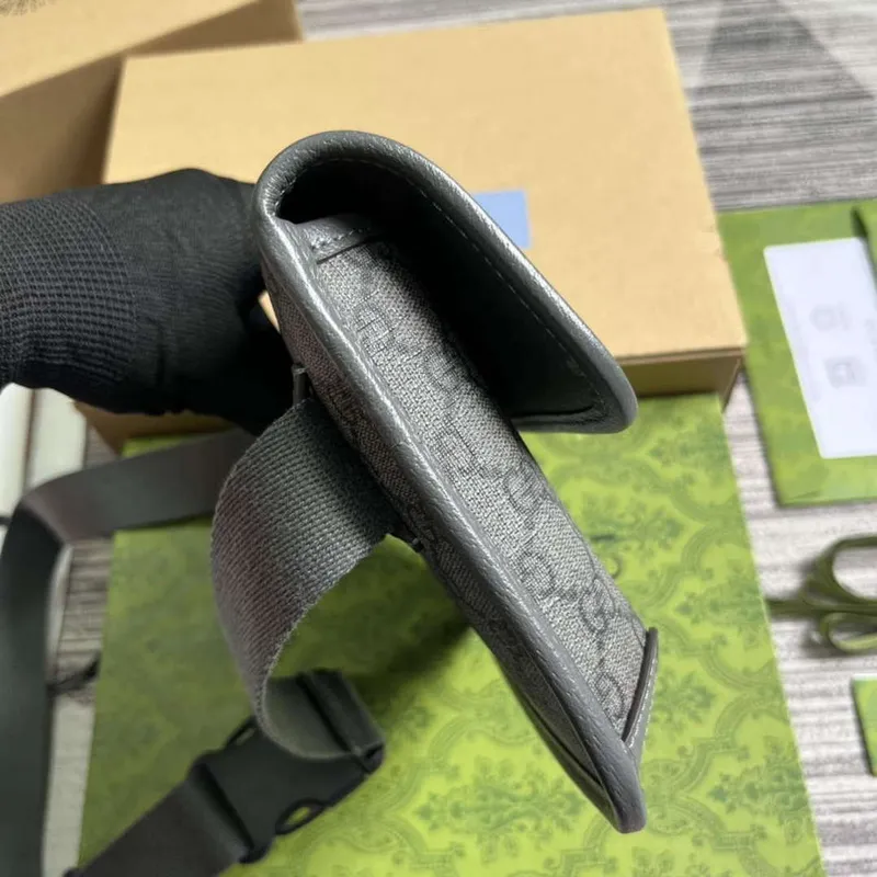 Gucci 752597 Ophidia GG Small Belt Bag Grey