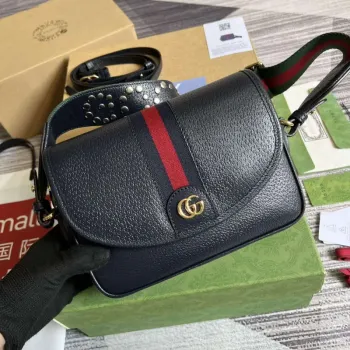 Gucci 722117 Ophidia Mini Gg Shoulder Bag Navy Blue