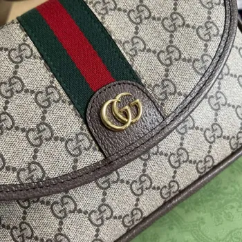 Gucci 722117 Ophidia Mini Gg Shoulder Bag Brown